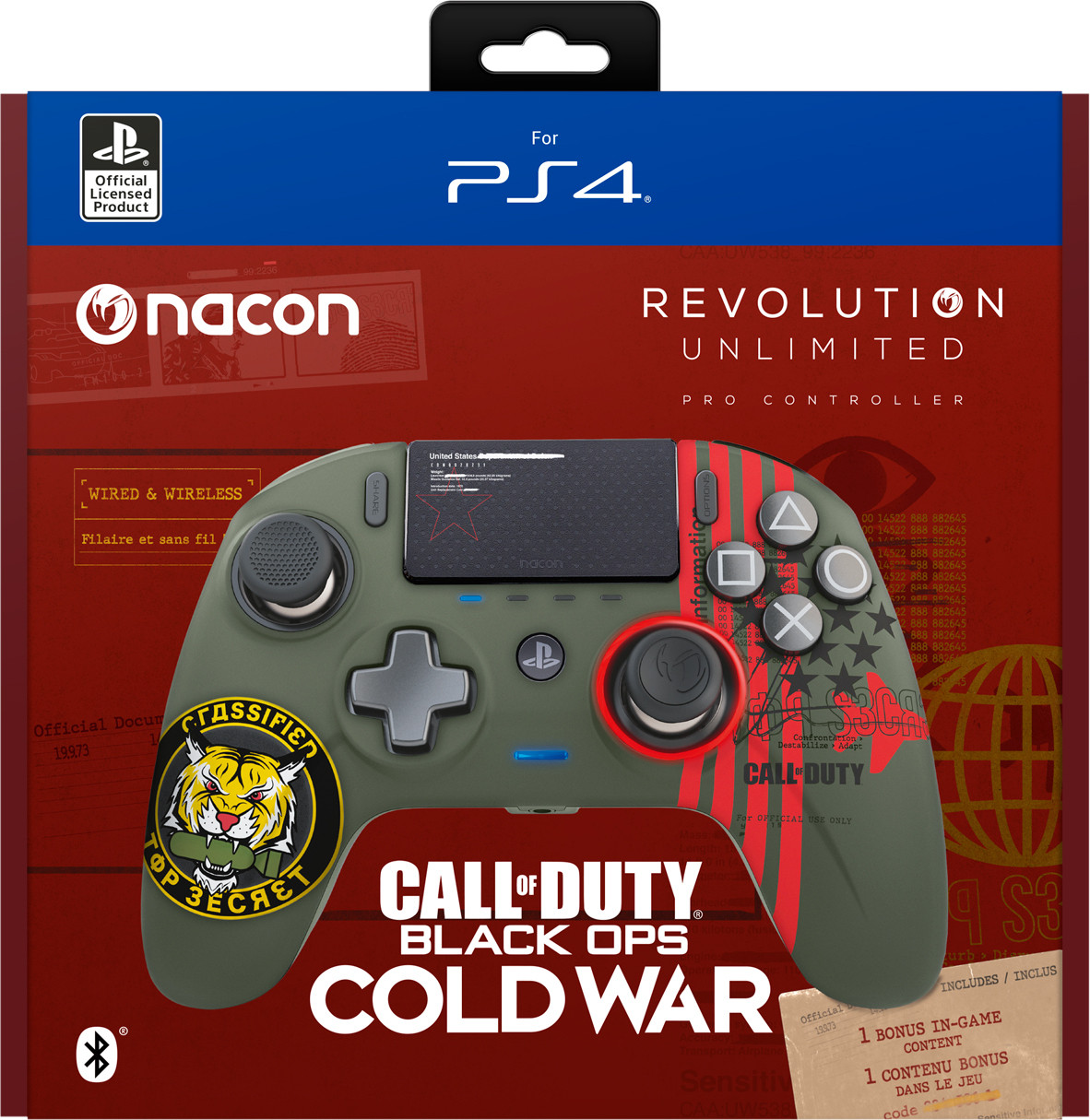 Nacon Revolution Unlimited Pro Controller Call of Duty Black Ops Cold War Limited Edition