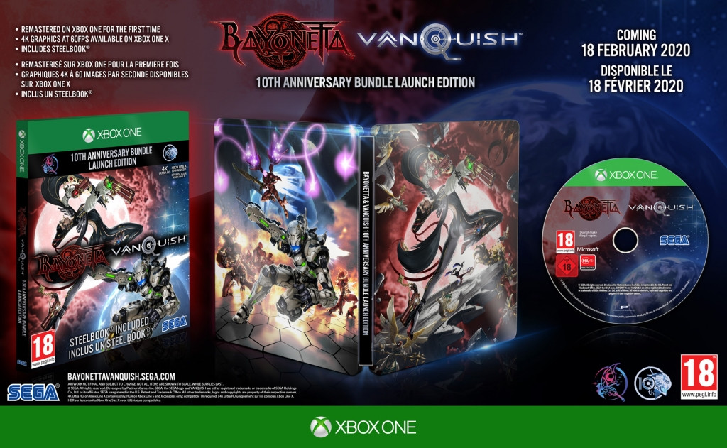 Bayonetta & Vanquish Double Pack Limited 10th Anniversary edition