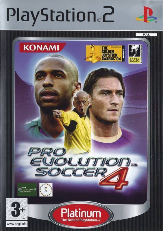 Pro Evolution Soccer 4 (platinum)