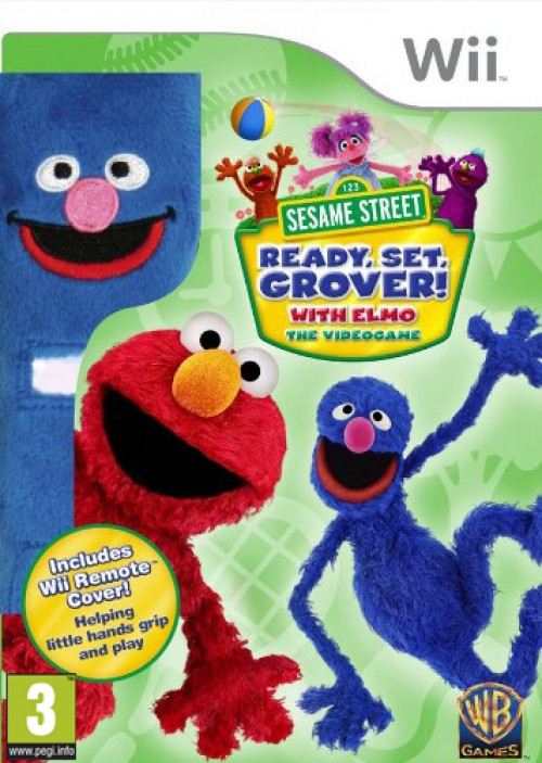 Sesame Street: Ready, Set, Grover! (incl. Wii Remote cover)
