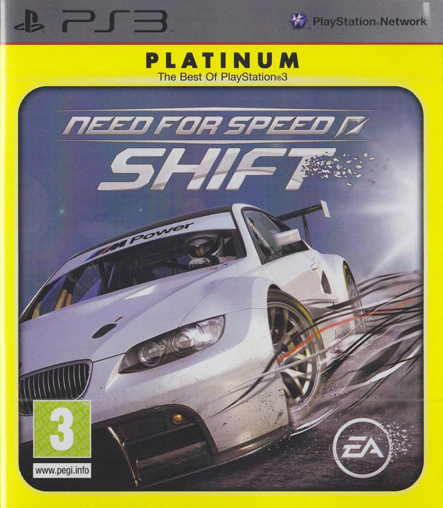Need for Speed Shift (platinum)