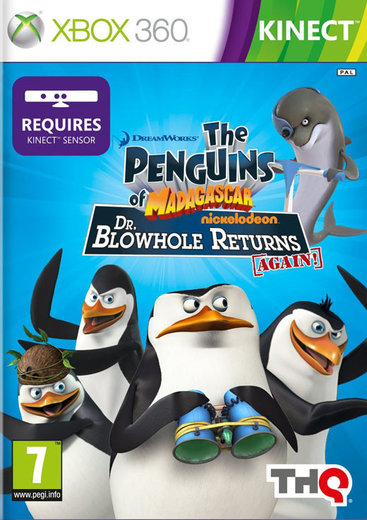 De Pinguins van Madagascar Dr. Blowhole keert weer Terug (Kinect)