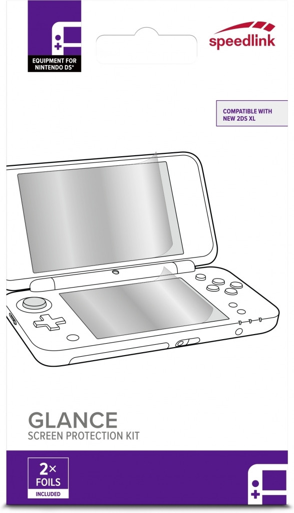 Speedlink Glance Screen Protection Kit New 2DS XL