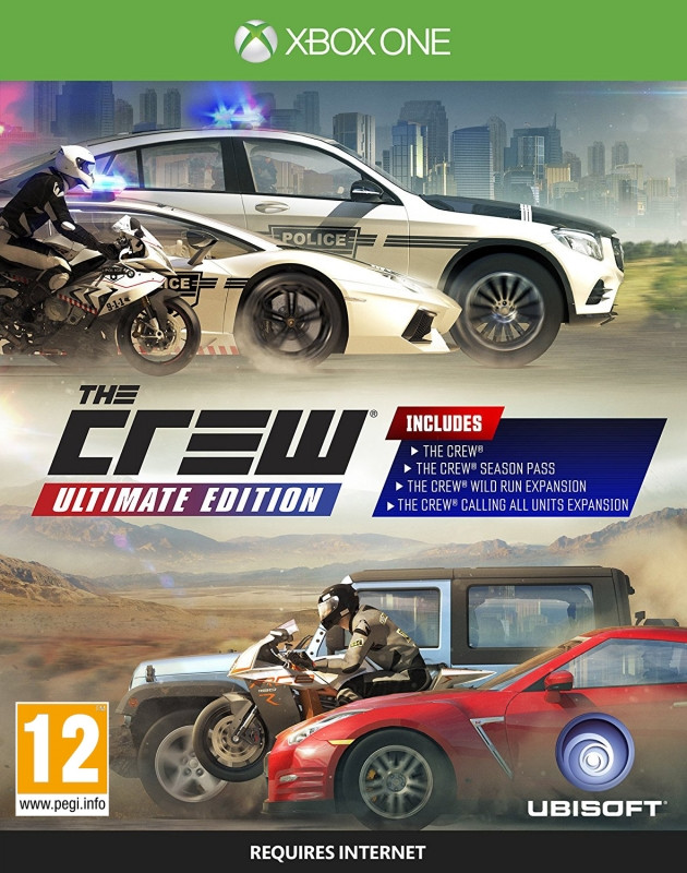 The Crew Ultimate Edition (verpakking Scandinavisch, game Engels)