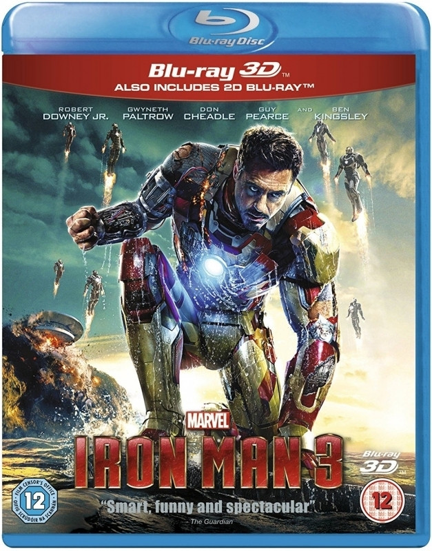 Iron Man 3 (3D & 2D Blu-ray)