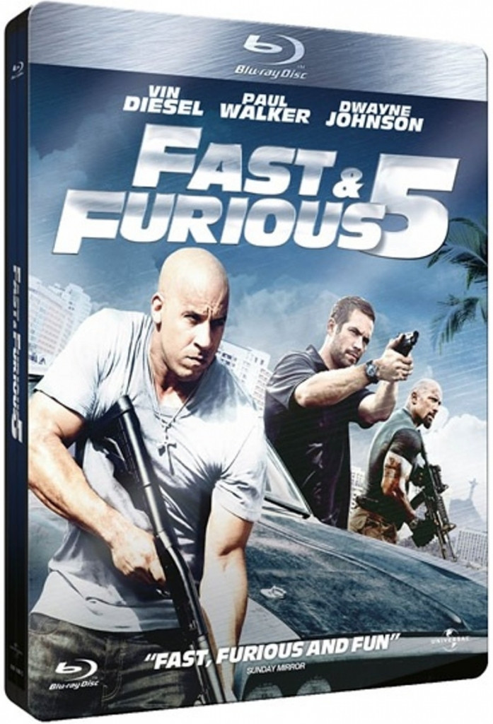 Fast & Furious 5 (Blu-ray + DVD) (steelbook)