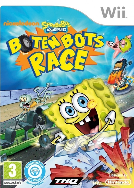 Spongebob Boten Bots Race