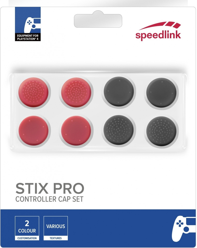Speedlink STIX Pro Controller Cap Set for PS4 (Multicolor)