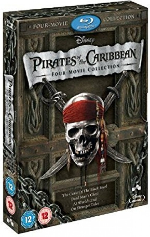 Pirates of the Caribbean 1-4 Box Set
