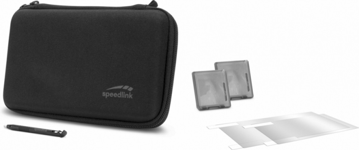 Speedlink 7-IN-1 Starter Kit (Black) New 2DS XL
