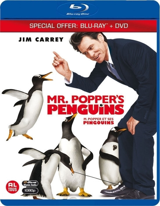 Mr Poppers Penguins (Blu-ray + DVD)