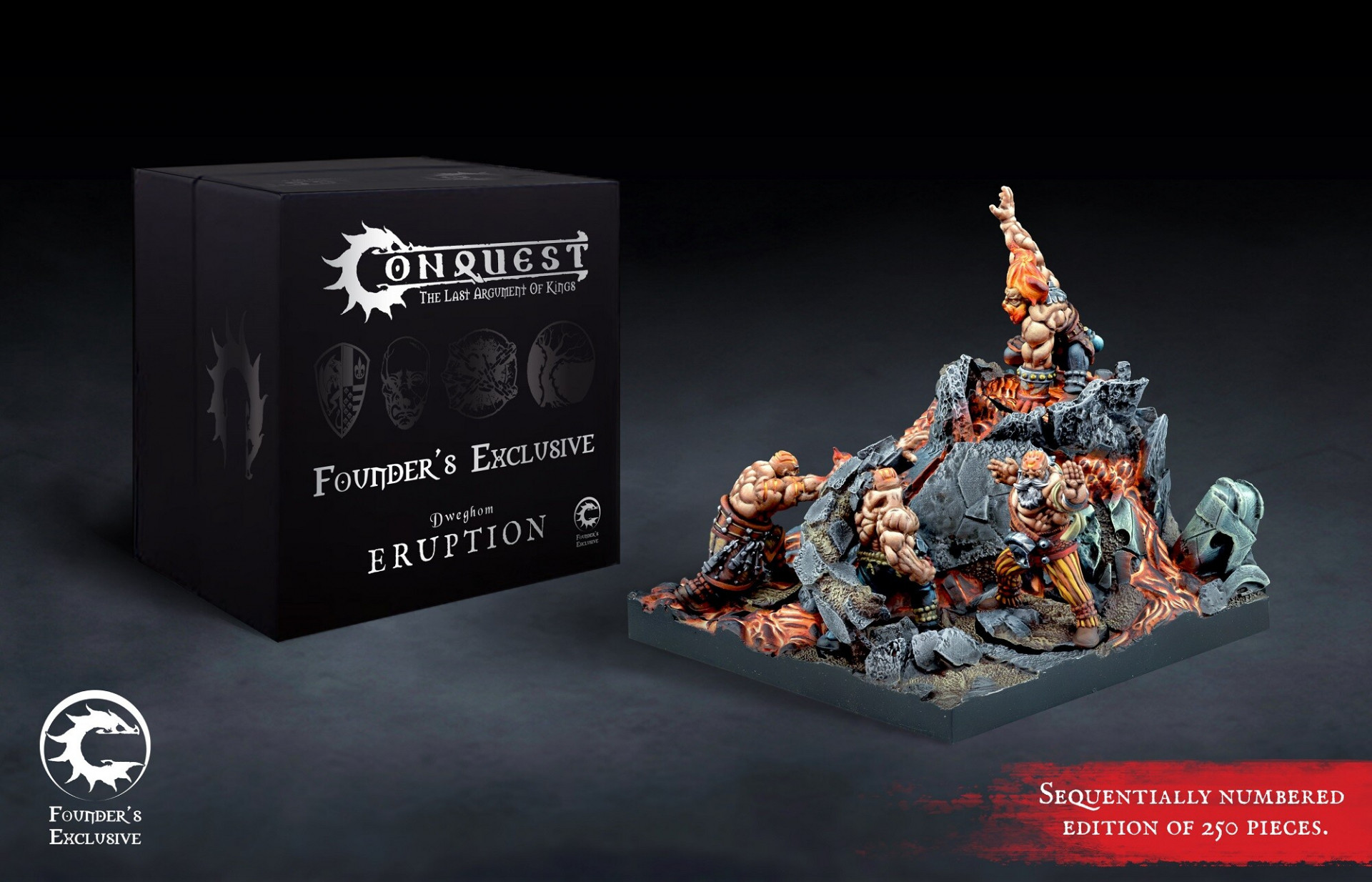 Conquest Dweghom - Eruption Retunue Founder's Exclusive Edition