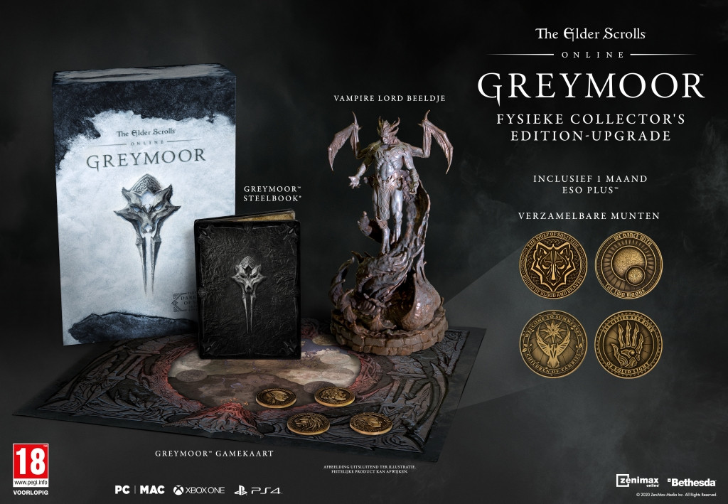 The Elder Scrolls Online Greymoor Upgrade Collector's Edition