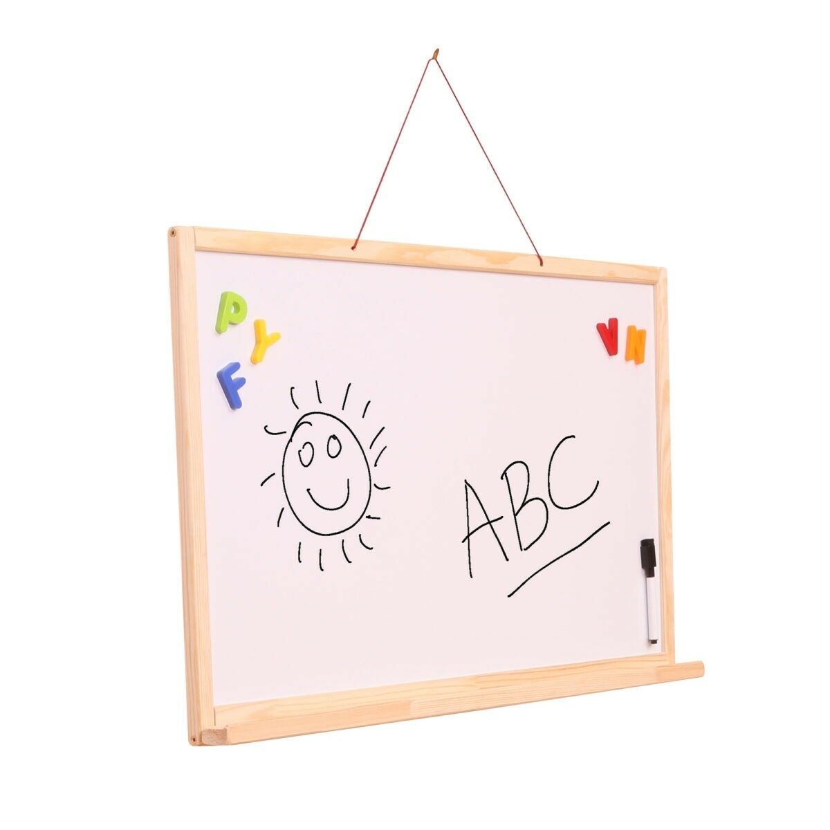 Hangend Magnetisch Whiteboard en Schoolbord